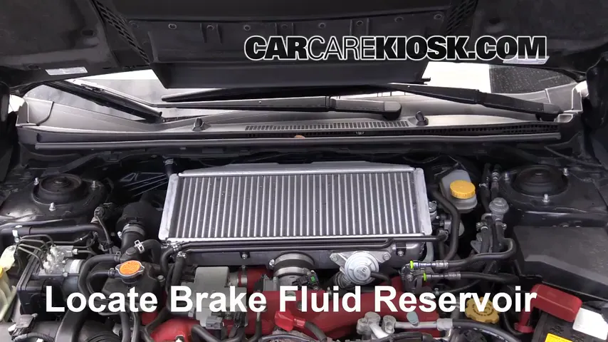 2016 Subaru WRX STI 2.5L 4 Cyl. Turbo Brake Fluid